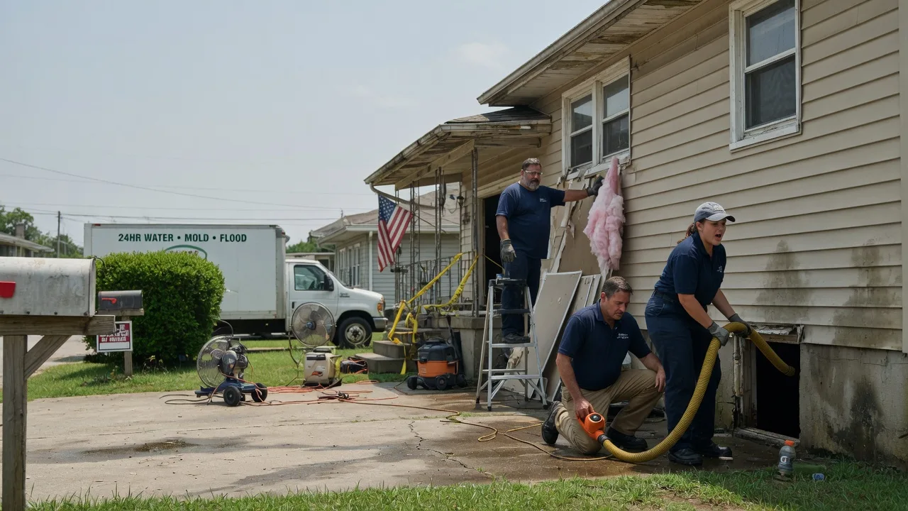 Water Damage Repair in Cedar Island, NC near me